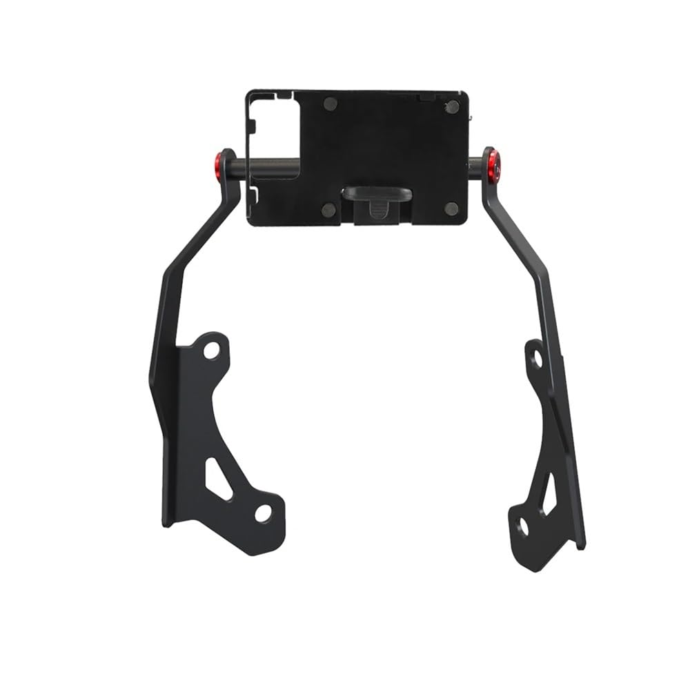 JIANYISR Handyhalter Motorrad SMART-Telefonhalter Stehen GPS-Navigationsplattenhalterung Für Hon┐da Für NC750X Für NC750 2021 2022 2023 2024(RED 12MMSET) von JIANYISR