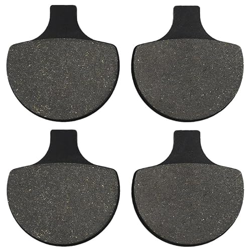 Motorradbremsbeläge Für FLT FLHT FLHTCI 1986-1999 Für Ultraglide Electraglide Classic 1994-1999 Motorrad Bremsbeläge Vorne Und Hinten(2 Paare Frontkissen) von JIANYISR