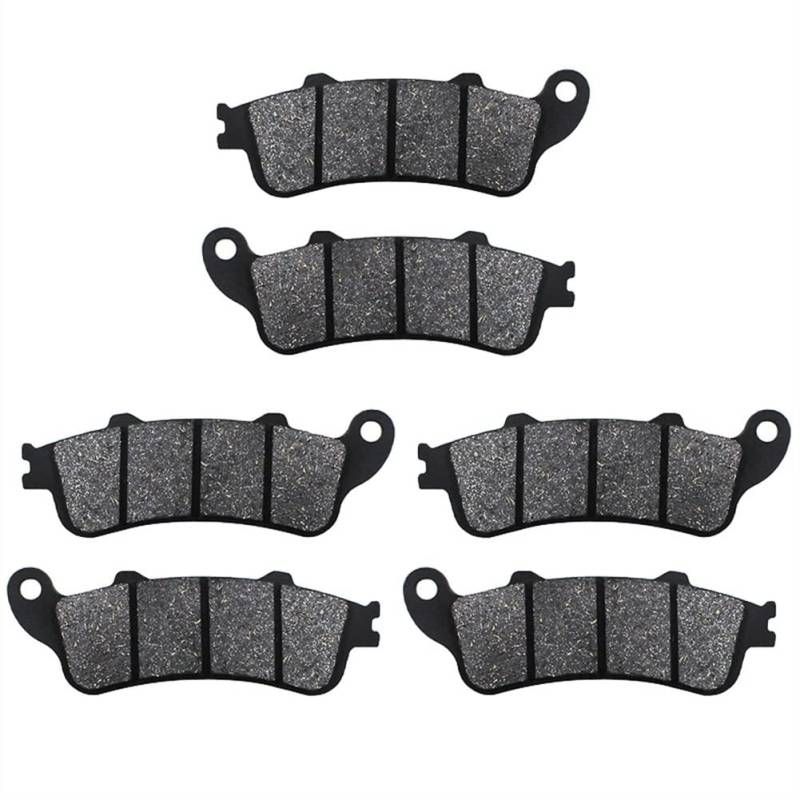 Motorradbremsbeläge Für Hon┐da ST 1100 ST1100 Pan European 1100 ABS 1996-2002 Für ST 1300 ST1300 2002-2007 Motorrad Bremsbeläge Vorne Und Hinten(3 Pairs) von JIANYISR