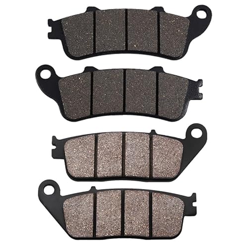 Motorradbremsbeläge Für Hon┐da Silverwing FJS400 FJS 400 2006-2008 Für FSC600 FSC 600 2002-2014 Für FJS600 FJS 600 01-09 Motorrad Bremsbeläge Vorne Und Hinten(Vorderseite und Rückseite) von JIANYISR