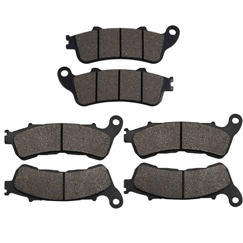 Motorradbremsbeläge Für Hon┐da VT1300 VT 1300 CXA Fury Für CSA Sabre CRA Stateline CTA Interstate 2010–2015 Motorrad Bremsbeläge Vorne Und Hinten(Vorderseite und Rückseite) von JIANYISR