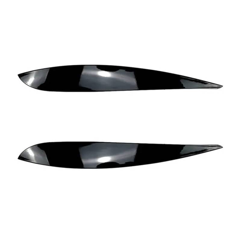 Scheinwerfer-Augenlidabdeckung 2x Für V&W Für POLO 4 MK4 9N 9N3 2005-2009 Auto Scheinwerfer Augenbrauen Augenlider Abdeckung Augenlider Aufkleber Trim Styling(A 2pcs) von JIANYISR