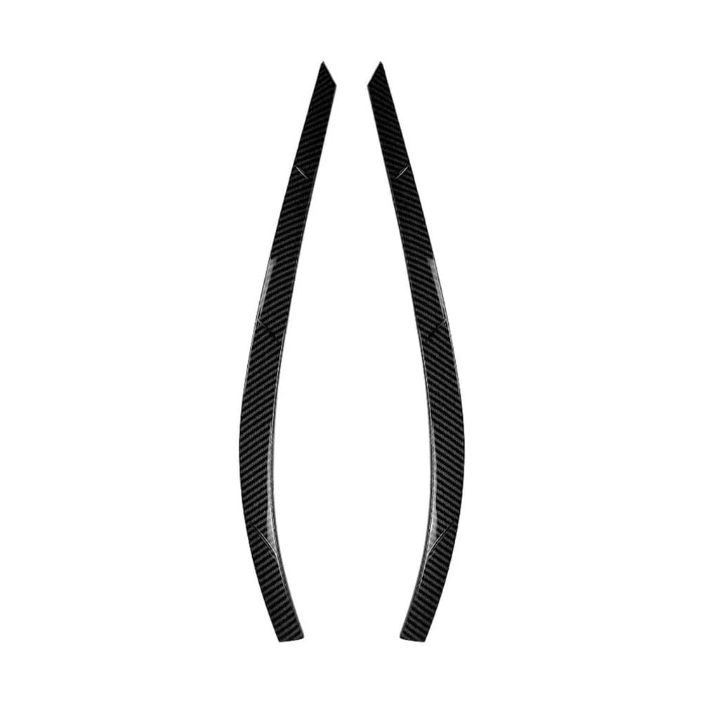 Scheinwerfer-Augenlidabdeckung Auto Front Scheinwerfer Lampe Augenbraue Augenlid Trim Abdeckung Für V&W Für T&iguan MK1 2011 2012 2013 2014 Außen Modifikation(Carbon look) von JIANYISR