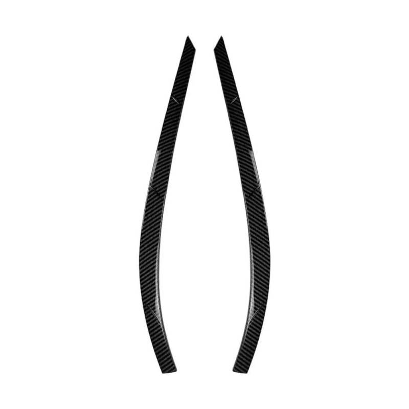 Scheinwerfer-Augenlidabdeckung Auto Front Scheinwerfer Lampe Augenbraue Augenlid Trim Abdeckung Für V&W Für T&iguan MK1 2011 2012 2013 2014 Außen Modifikation(Carbon look) von JIANYISR