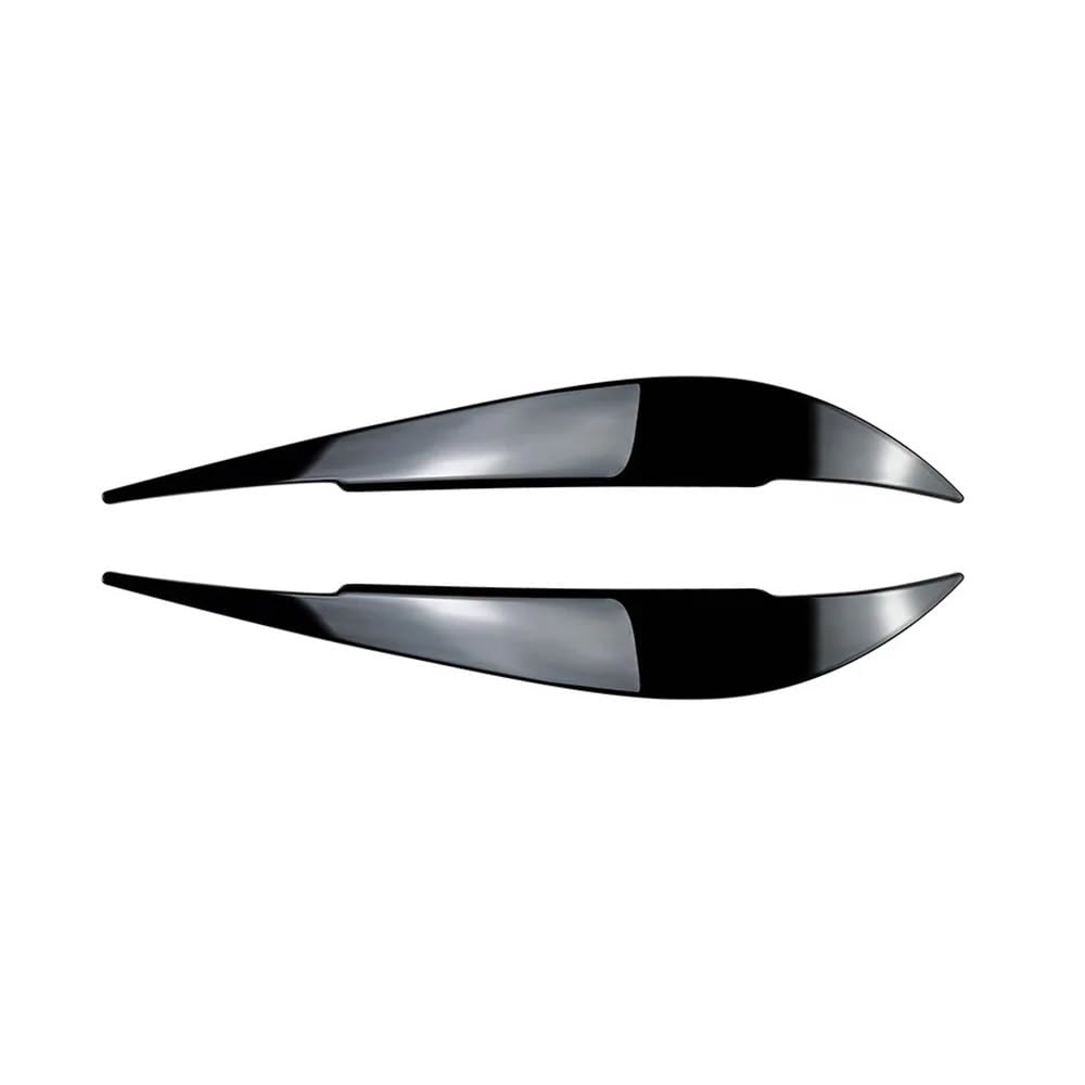 Scheinwerfer-Augenlidabdeckung Frontscheinwerfer Augenlider Augenbrauen Scheinwerfer Augendeckel Abdeckung Trim Aufkleber Für Für F32 F33 F36 4 Serie 2014–2020 Styling-Formteile(Black) von JIANYISR