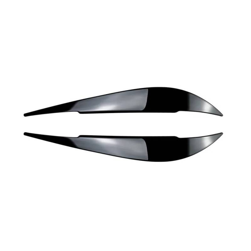 Scheinwerfer-Augenlidabdeckung Frontscheinwerfer Augenlider Augenbrauen Scheinwerfer Augendeckel Abdeckung Trim Aufkleber Für Für F32 F33 F36 4 Serie 2014–2020 Styling-Formteile(Black) von JIANYISR