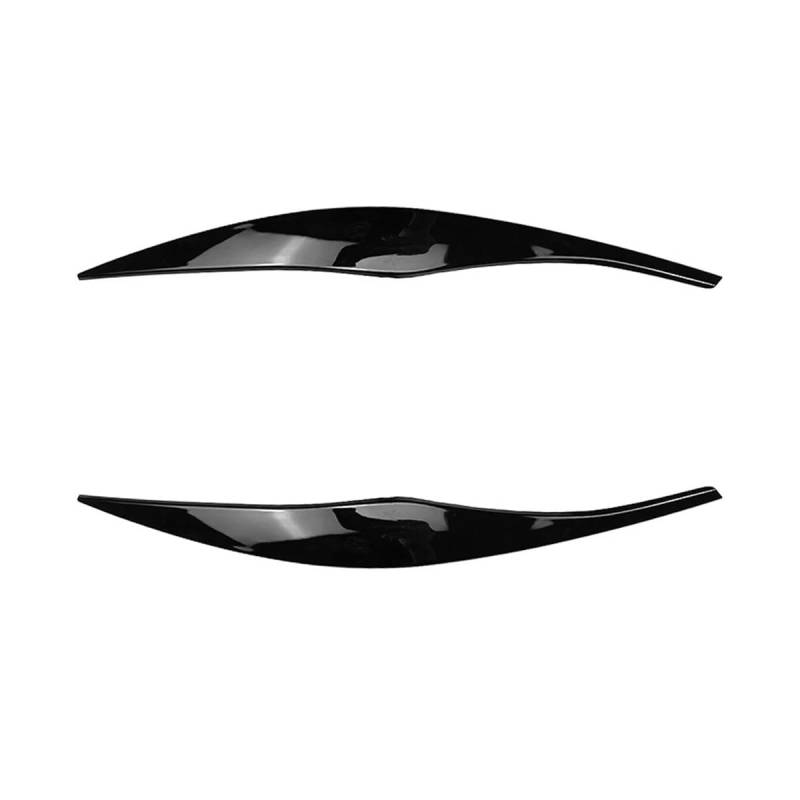 Scheinwerfer-Augenlidabdeckung Für 3er E90 E91 320I 330I 2005-2011 2012 Frontscheinwerferabdeckung Zierstreifen Augenbrauenabdeckung Zieraufkleber Glänzend Schwarz von JIANYISR