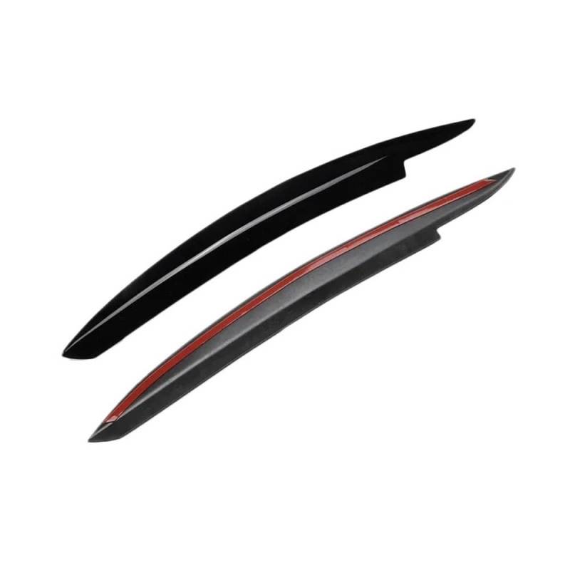 Scheinwerfer-Augenlidabdeckung Für V&W Für Golf 6 MK6 GTI GTR 2008 2009 2010 2011 2012 2013 Auto Schwarz Scheinwerfer Augenbraue Augenlid Abdeckung Dekorative Trim von JIANYISR
