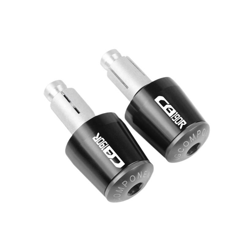 JIBULINS 7/8''22MM Motorrad Zubehör Lenkergriffe Lenkerkappe Endstopfen Compatible with HON DA CB190R CB 190R 2015 2016 2017 2018 2019 2020 Slider-Lenkerende(E1) von JIBULINS