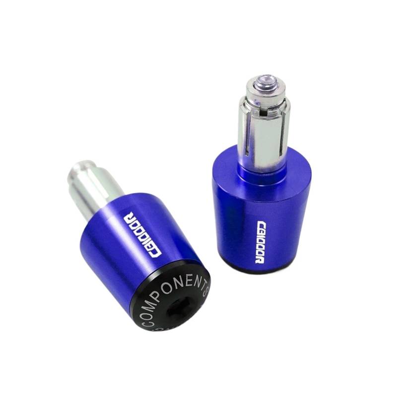 JIBULINS Compatible with Hon Da CB1000R CB 1000R CB1000 R 2008-2018 Motorradzubehör Lenkergriffe Lenkerdeckel Endstopfen Slider-Lenkerende(Blu) von JIBULINS