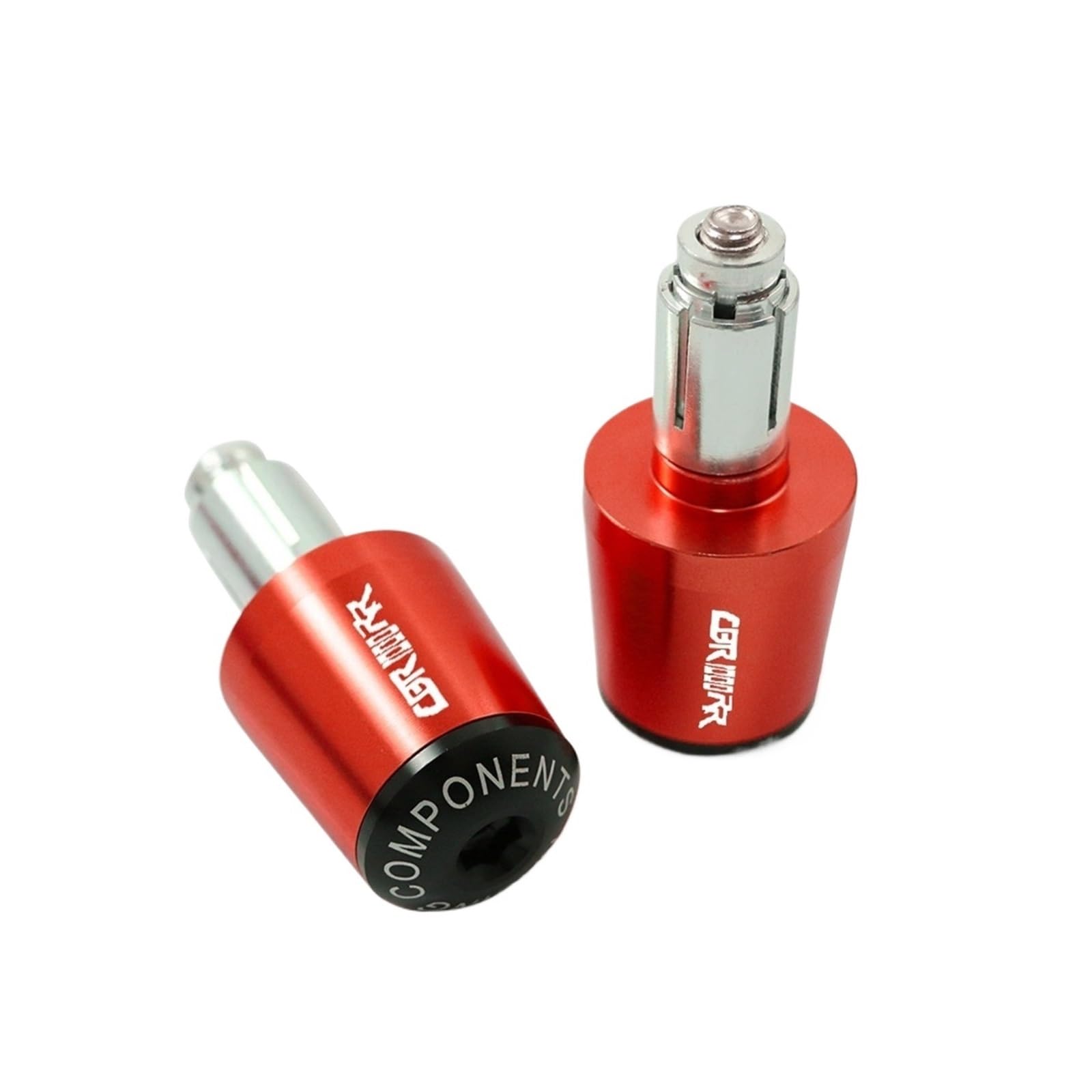 JIBULINS Compatible with Hon Da CB1000R CB 1000R CB1000 R 2008-2024 Motorradzubehör Lenkergriffe Lenkerdeckel Endstopfen Slider-Lenkerende(Orange) von JIBULINS