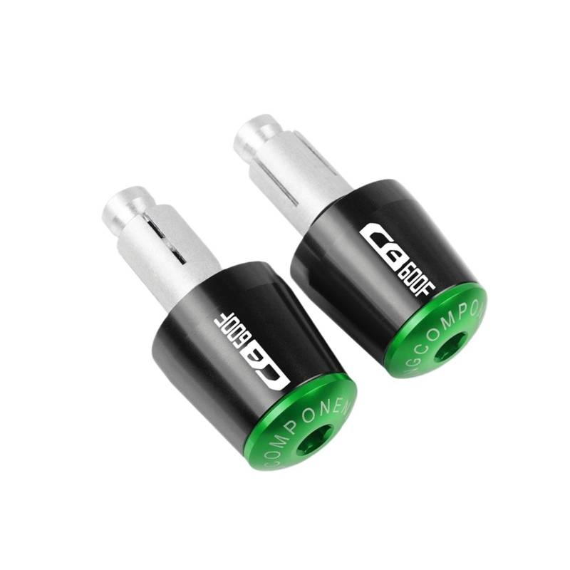 JIBULINS Compatible with Hon Da CB600F Hornet 1998-2006 Moto Poignées De Guidon Poignée Bar Capuchon Bouchons D'extrémité Slider-Lenkerende(E) von JIBULINS
