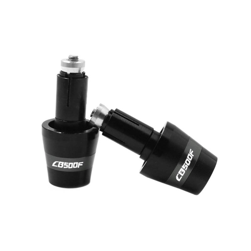 JIBULINS Compatible with Hon Da CB650F CB 650F CB 650 F Motorradzubehör Lenkergriffe Lenkerenden Gewicht Kappenstecker Schieber Slider-Lenkerende(Grey) von JIBULINS