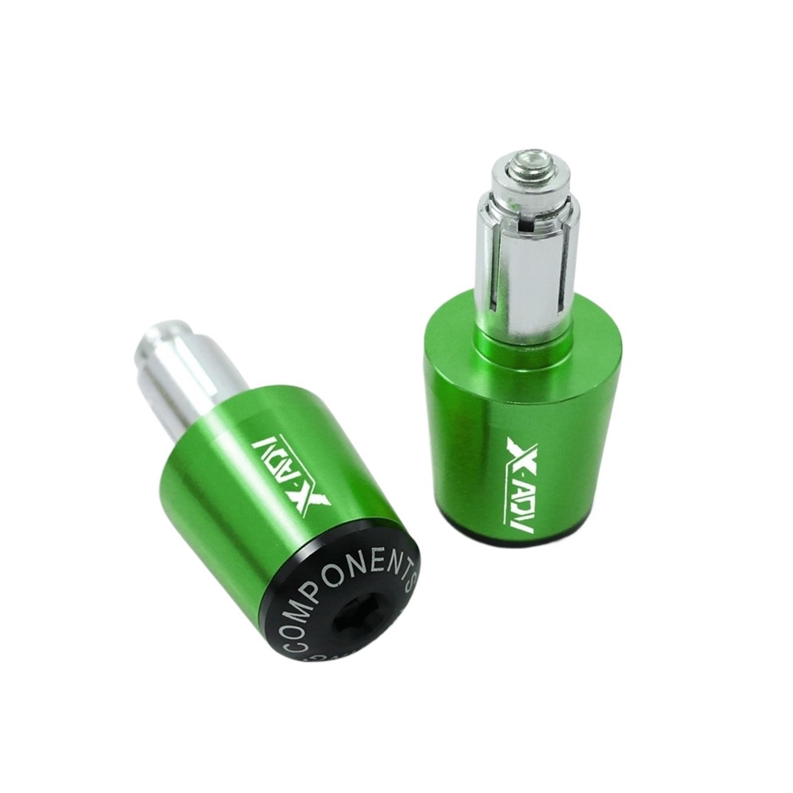 JIBULINS Compatible with Hon Da XADV X-ADV 750 XADV750 Motorradzubehör Lenkergriffe Lenkerdeckel Endstopfen Slider-Lenkerende(Green) von JIBULINS