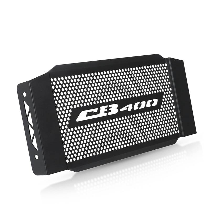 JIBULINS Kühlergrillabdeckung Compatible with Hon Da CB400 CB400SF CB 400 SF 1992–1998 Motorradzubehör Kühlerschutz Schutzgitterabdeckung CB400 VTEC 1999–2010(Nero) von JIBULINS