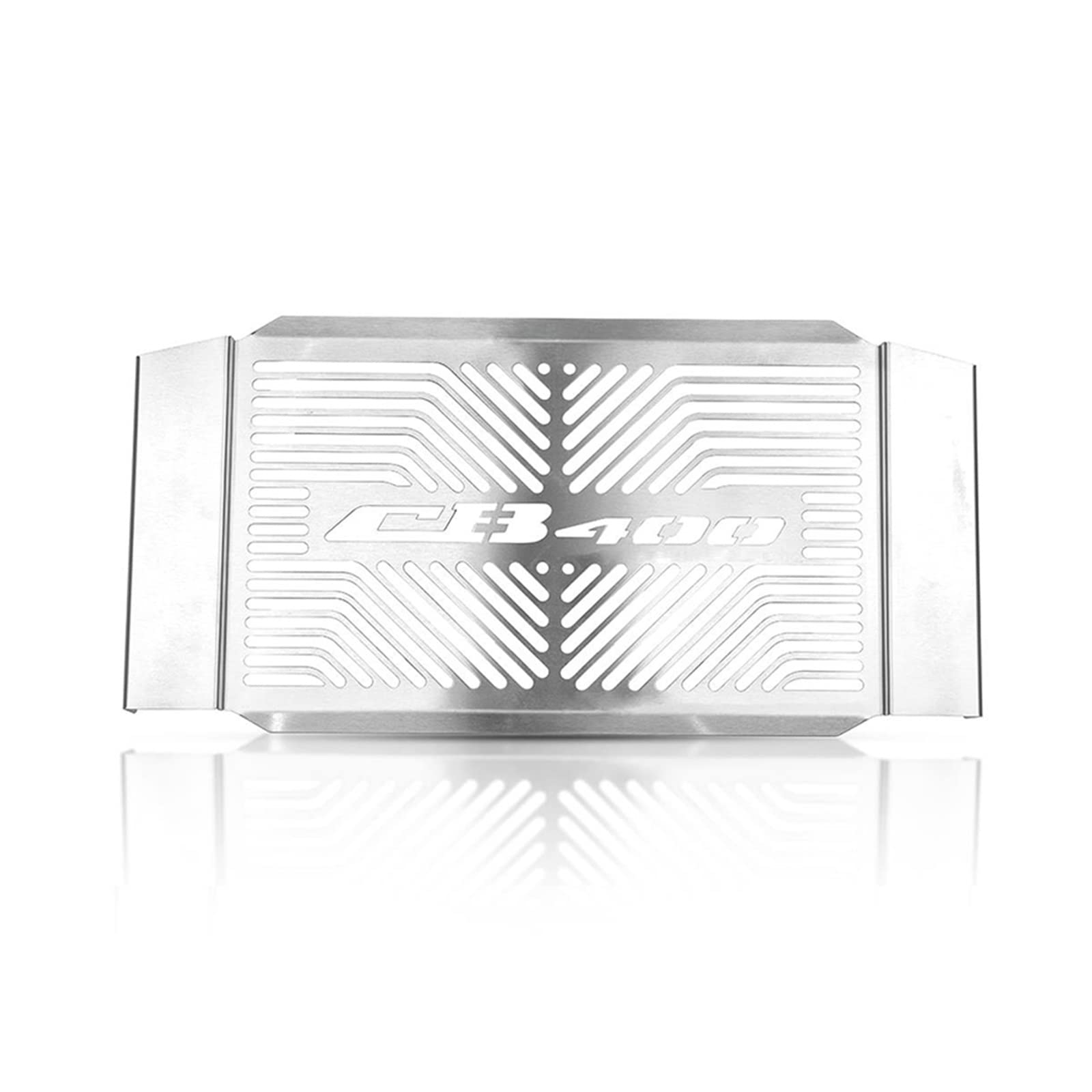 JIBULINS Kühlergrillabdeckung Compatible with Hon Da CB400 CB400SF CB 400 SF 1992–1998 Motorradzubehör Kühlerschutz Schutzgitterabdeckung CB400 VTEC 1999–2010(Silver) von JIBULINS