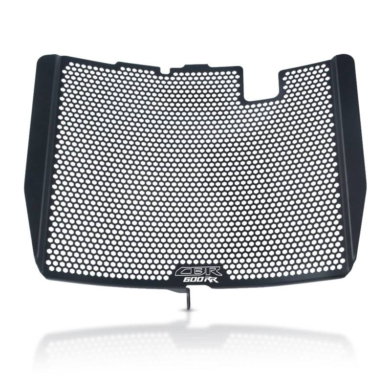 JIBULINS Kühlergrillabdeckung Compatible with Hon Da CBR600RR Cbr600 Rr CBR 600 RR 2007-2016 2015 2014 2013 2012 2011 Motorrad Kühlergrill Wache Abdeckung Schutz CBR(Black2) von JIBULINS