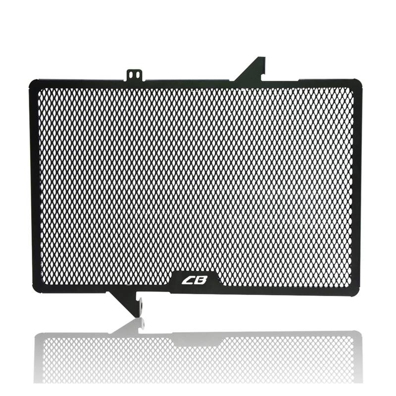 JIBULINS Kühlergrillabdeckung Compatible with Hon Da CBR650R CB650R 2019–2022 CB650F CBR650F 2014–2018 Motorrad-Kühlergrillschutz-Schutzabdeckung CB CBR 650 R/F(Black2) von JIBULINS