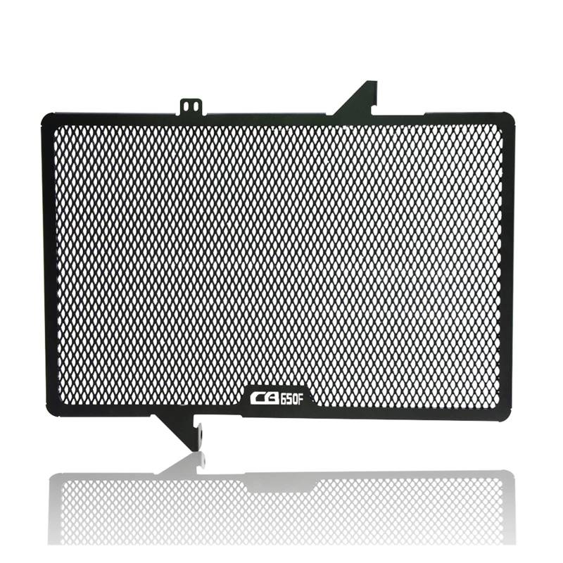 JIBULINS Kühlergrillabdeckung Compatible with Hon Da CBR650R CB650R 2019–2022 CB650F CBR650F 2014–2018 Motorrad-Kühlergrillschutz-Schutzabdeckung CB CBR 650 R/F(Black3) von JIBULINS