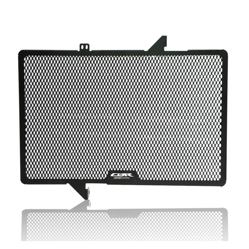 JIBULINS Kühlergrillabdeckung Compatible with Hon Da CBR650R CB650R 2019–2022 CB650F CBR650F 2014–2018 Motorrad-Kühlergrillschutz-Schutzabdeckung CB CBR 650 R/F(Black7) von JIBULINS