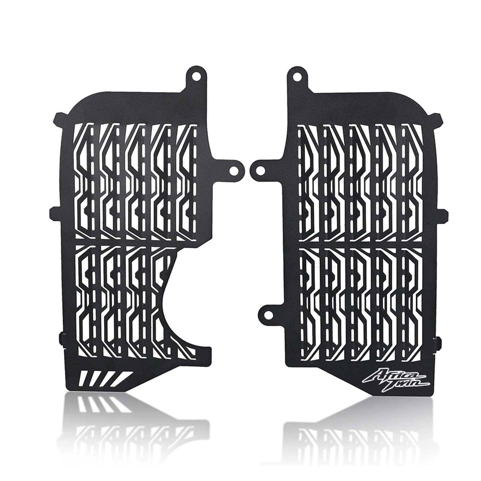 JIBULINS Kühlergrillabdeckung Compatible with Hon Da CRF1100L Africa Twin 2020 2021 CRF 1100 L Adventure Sports CRF1100 L Motorrad Kühlergrill Schutz Abdeckung Schutz(Black1) von JIBULINS