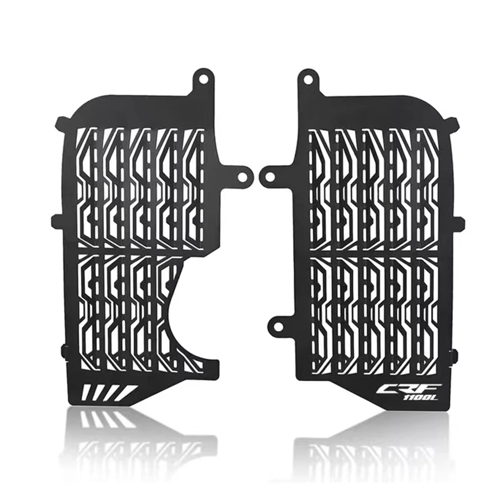 JIBULINS Kühlergrillabdeckung Compatible with Hon Da CRF1100L Africa Twin 2020 2021 CRF 1100 L Adventure Sports CRF1100 L Motorrad Kühlergrill Schutz Abdeckung Schutz(Black3) von JIBULINS
