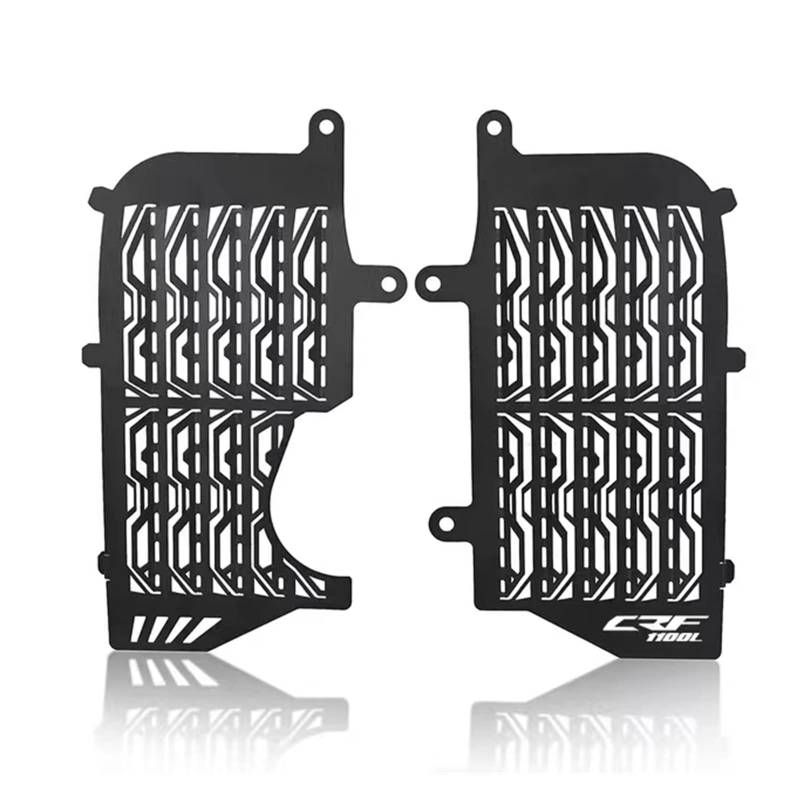JIBULINS Kühlergrillabdeckung Compatible with Hon Da CRF1100L Africa Twin 2020 2021 CRF 1100 L Adventure Sports CRF1100 L Motorrad Kühlergrill Schutz Abdeckung Schutz(Black3) von JIBULINS