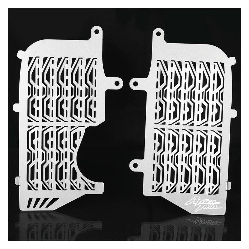 JIBULINS Kühlergrillabdeckung Compatible with Hon Da CRF1100L Africa Twin 2020 2021 CRF 1100 L Adventure Sports CRF1100 L Motorrad Kühlergrill Schutz Abdeckung Schutz(Silver) von JIBULINS