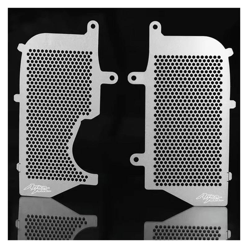 JIBULINS Kühlergrillabdeckung Compatible with Hon Da CRF1100L Africa Twin 2020 2021 CRF 1100 L Adventure Sports CRF1100 L Motorrad Kühlergrill Schutz Abdeckung Schutz(Silver5) von JIBULINS
