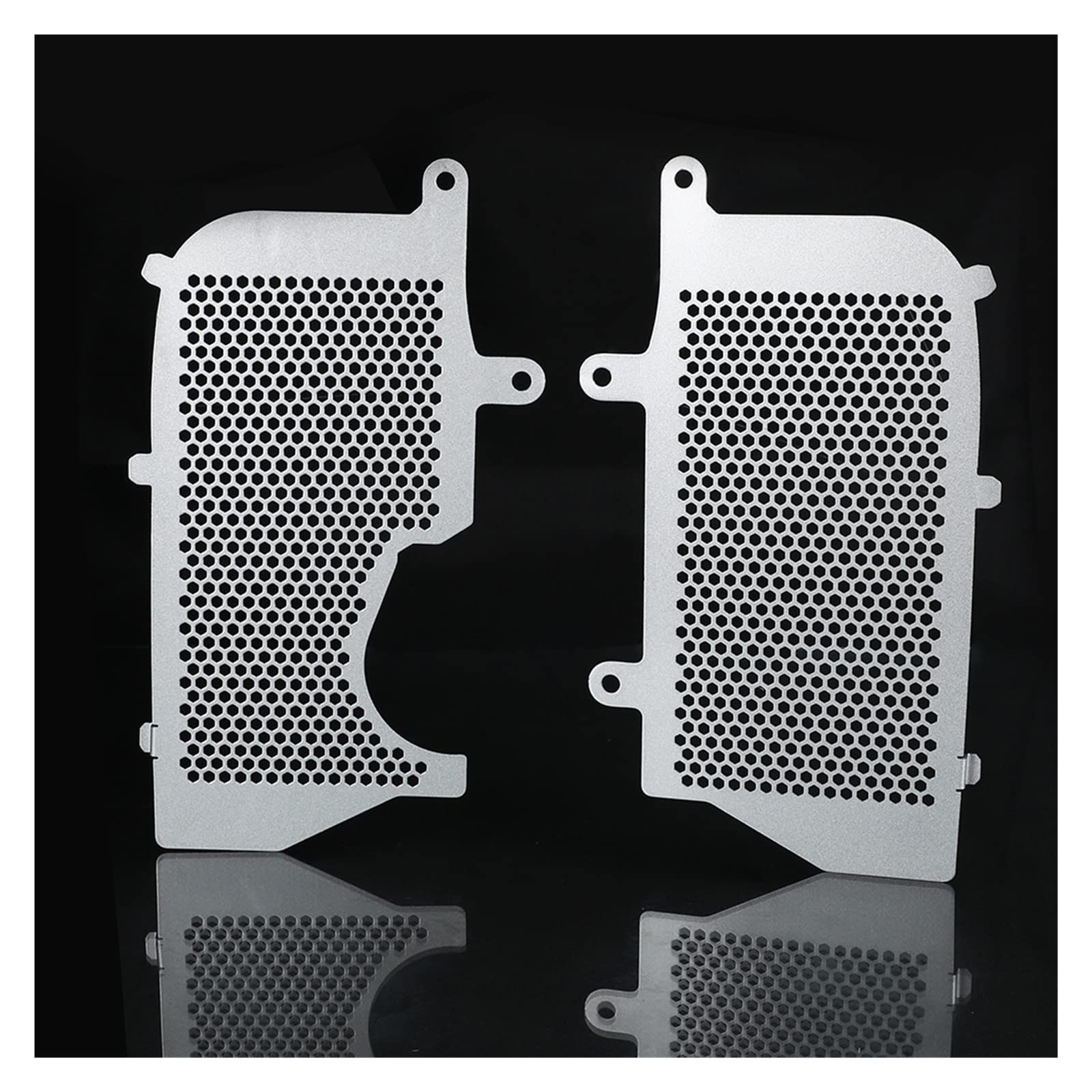 JIBULINS Kühlergrillabdeckung Compatible with Hon Da CRF1100L Africa Twin 2020 2021 CRF 1100 L Adventure Sports CRF1100 L Motorrad Kühlergrill Schutz Abdeckung Schutz(Silver7) von JIBULINS