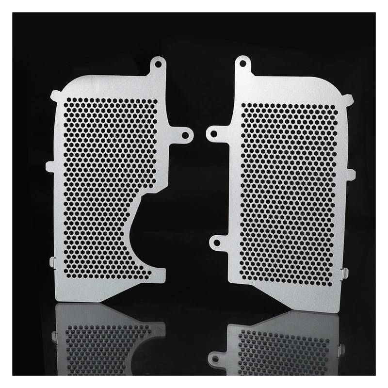 JIBULINS Kühlergrillabdeckung Compatible with Hon Da CRF1100L Africa Twin 2020 2021 CRF 1100 L Adventure Sports CRF1100 L Motorrad Kühlergrill Schutz Abdeckung Schutz(Silver7) von JIBULINS