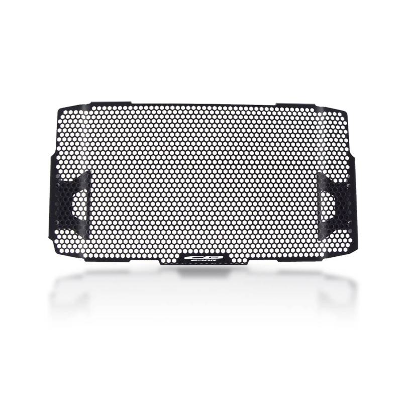 JIBULINS Kühlergrillabdeckung Motorrad-Kühlergrill-Schutzabdeckung, Schutz Compatible with Hon Da CBR650R CB650R Neo Sports Cafe 2019-2022 Cb CBR 650 R 650r(Black2) von JIBULINS