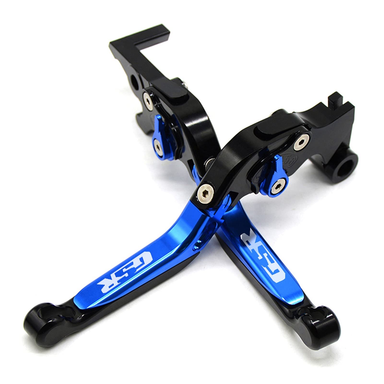 JIBULINS Kupplung- & Bremshebel Replacement for Su Zu Ki GSXR750 GSX-R 750 2011 2012 2013 2014 2015 2016 Motorrad CNC Aluminium Einstellbare Bremskupplungshebel(P16) von JIBULINS