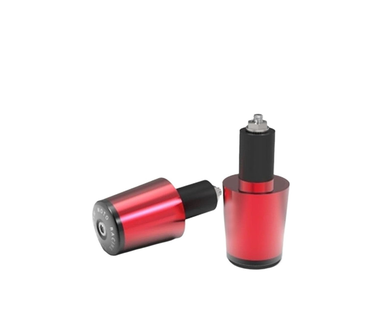 JIBULINS Motor Lenkergriffe Griff BAR Cap End-Stecker Compatible with Hon Da CB1000R 2008-2024 Slider-Lenkerende(Rosso) von JIBULINS