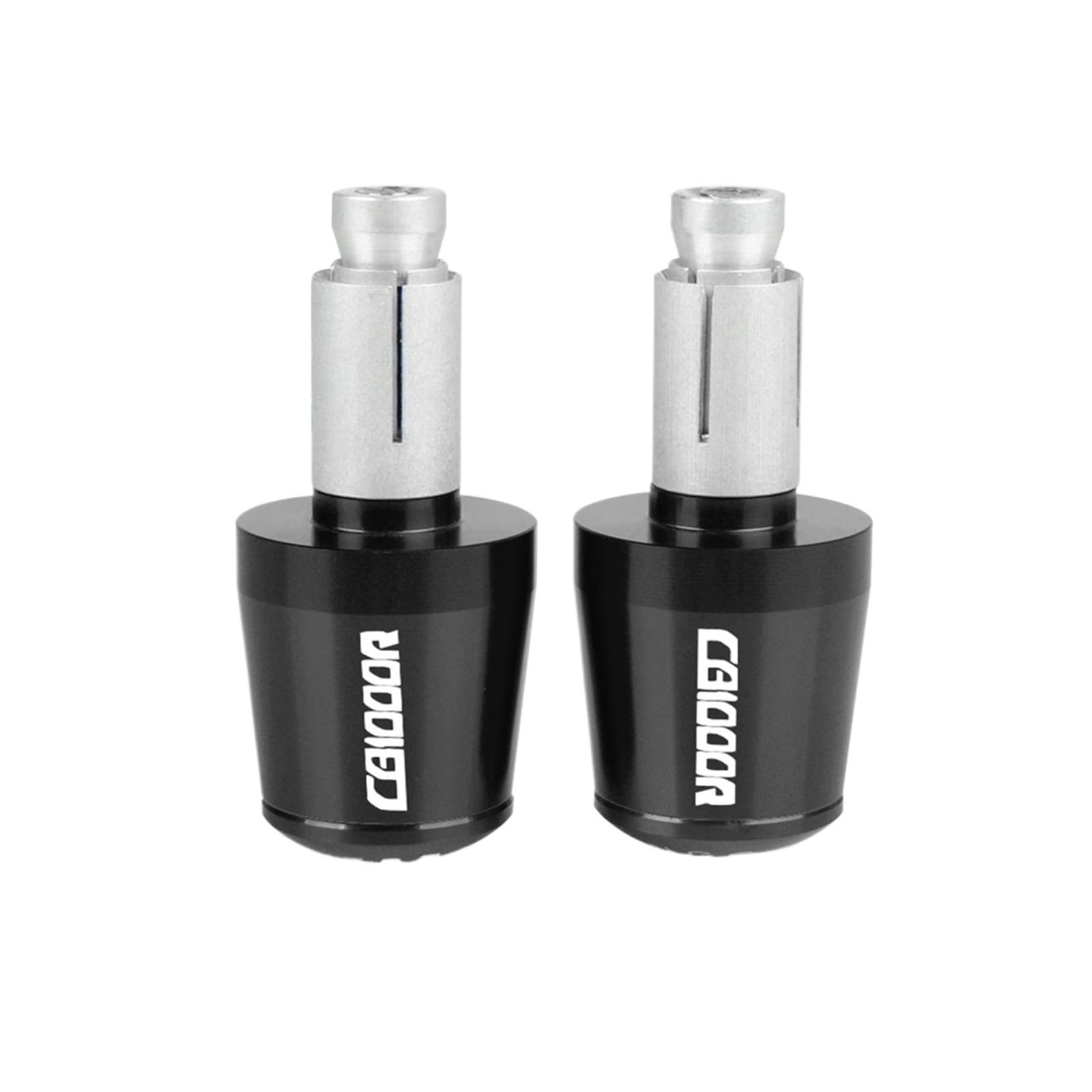 JIBULINS Motorrad Lenker Handgriffe Lenker Endkappe Compatible with Hon Da CB1000R CB1000 R CB 1000 R 2008-2016 Slider-Lenkerende(A) von JIBULINS