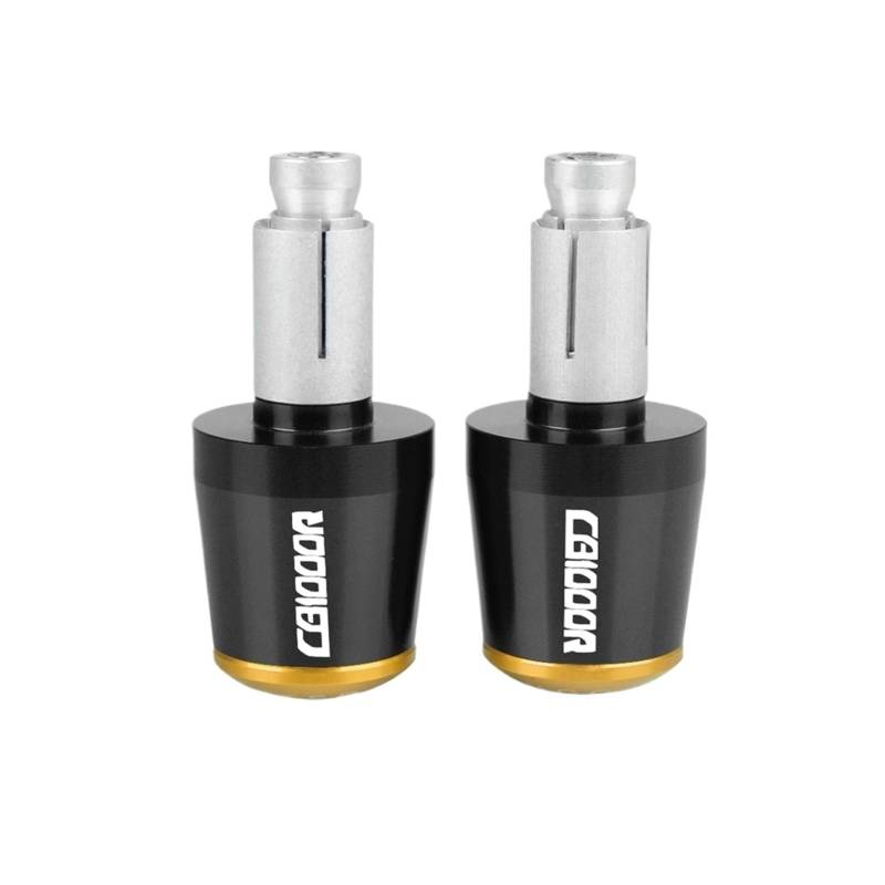 JIBULINS Motorrad Lenker Handgriffe Lenker Endkappe Compatible with Hon Da CB1000R CB1000 R CB 1000 R 2008-2016 Slider-Lenkerende(C) von JIBULINS