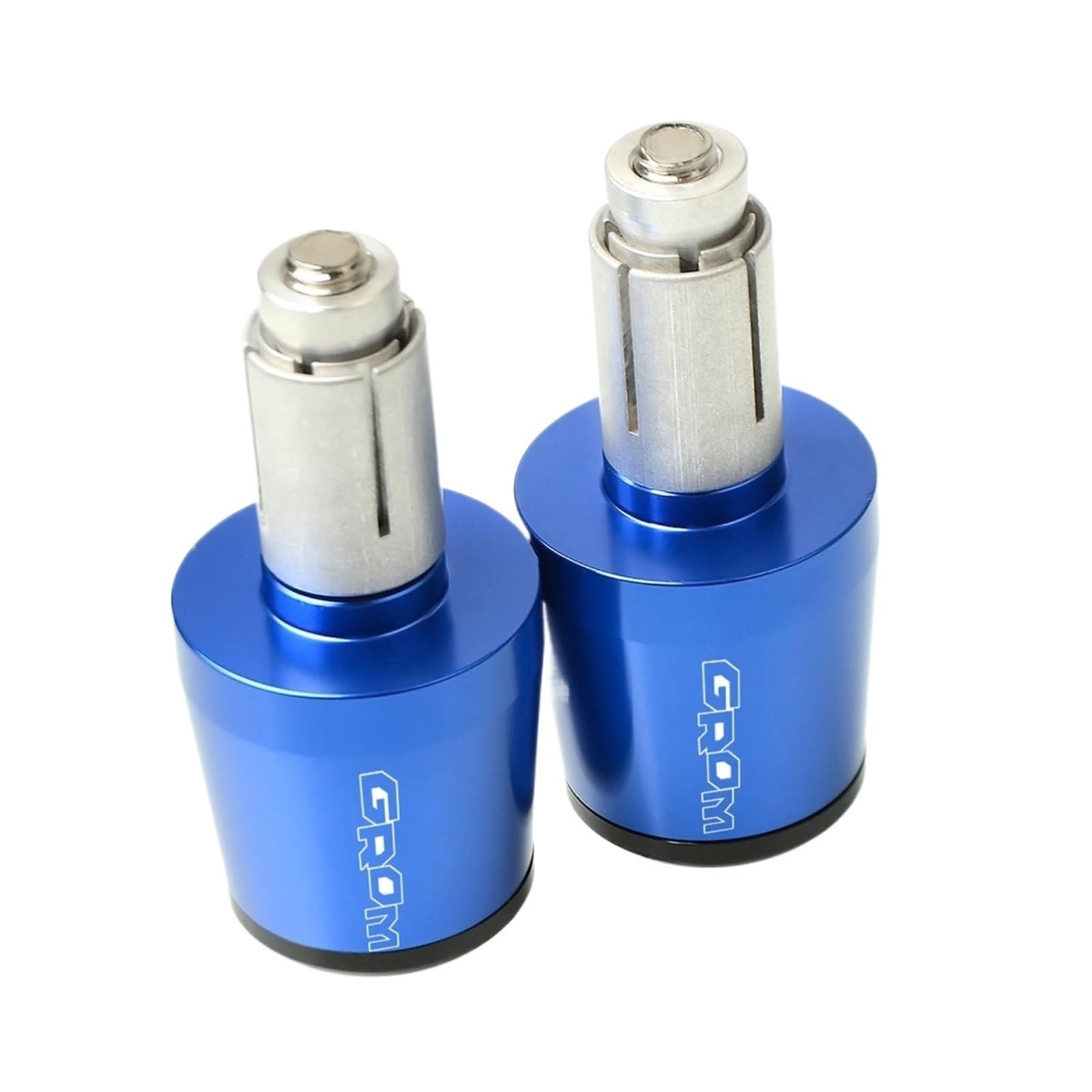 JIBULINS Motorrad Lenkerende -Lenkergriffe Kappen Compatible with Hon Da GROM MSX125 GROM/MSX125 MSX 125 2014-2017 Slider-Lenkerende(Blu) von JIBULINS
