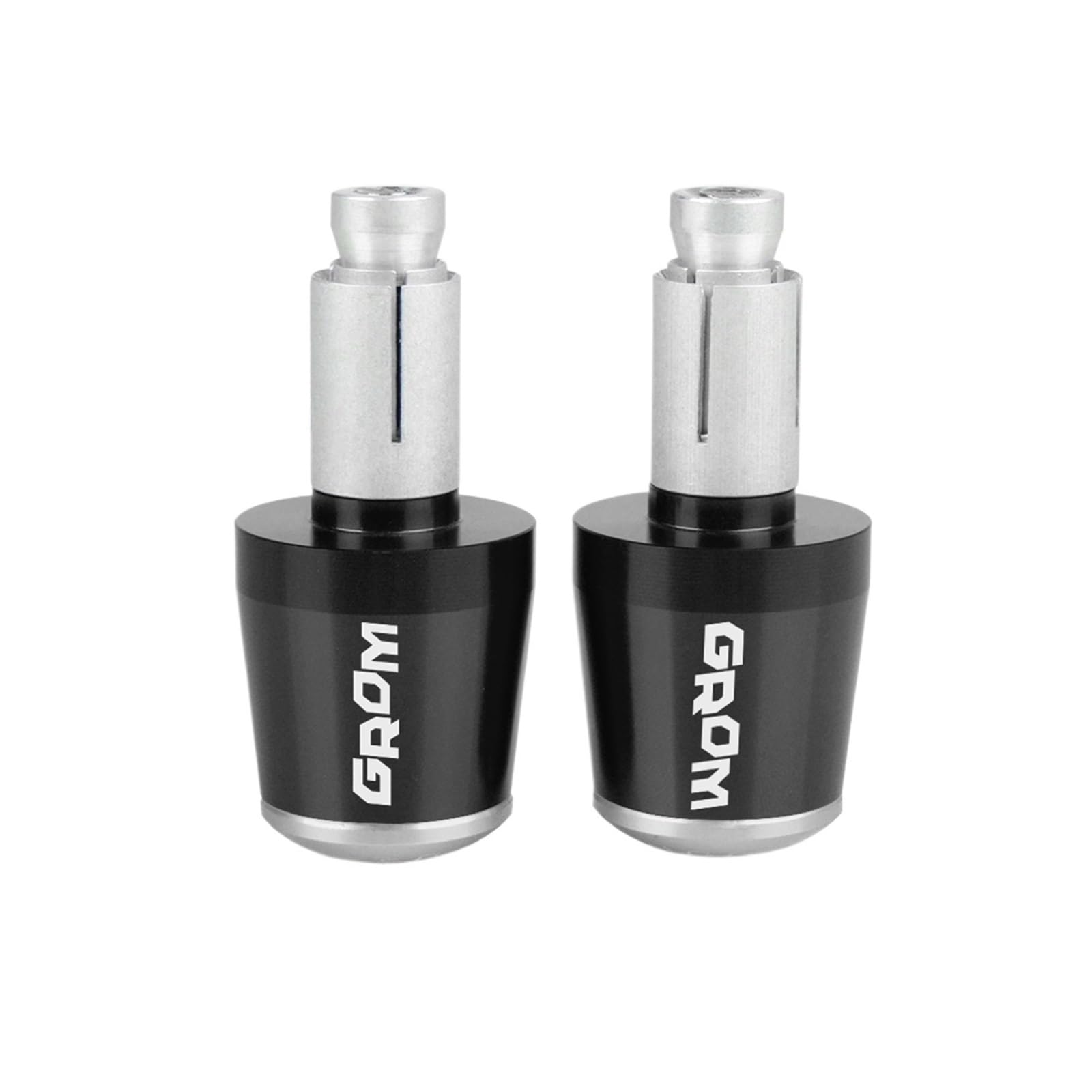 JIBULINS Motorradlenkergriffe Schiebekappenstecker Handgelenkende Compatible with Hon Da GROM MSX125 MSX 125 2014-2019 Slider-Lenkerende(H) von JIBULINS