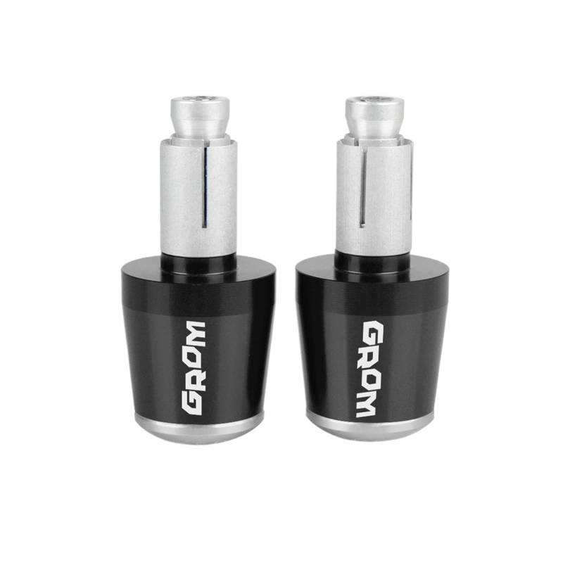 JIBULINS Motorradlenkergriffe Schiebekappenstecker Handgelenkende Compatible with Hon Da GROM MSX125 MSX 125 2014-2019 Slider-Lenkerende(H) von JIBULINS