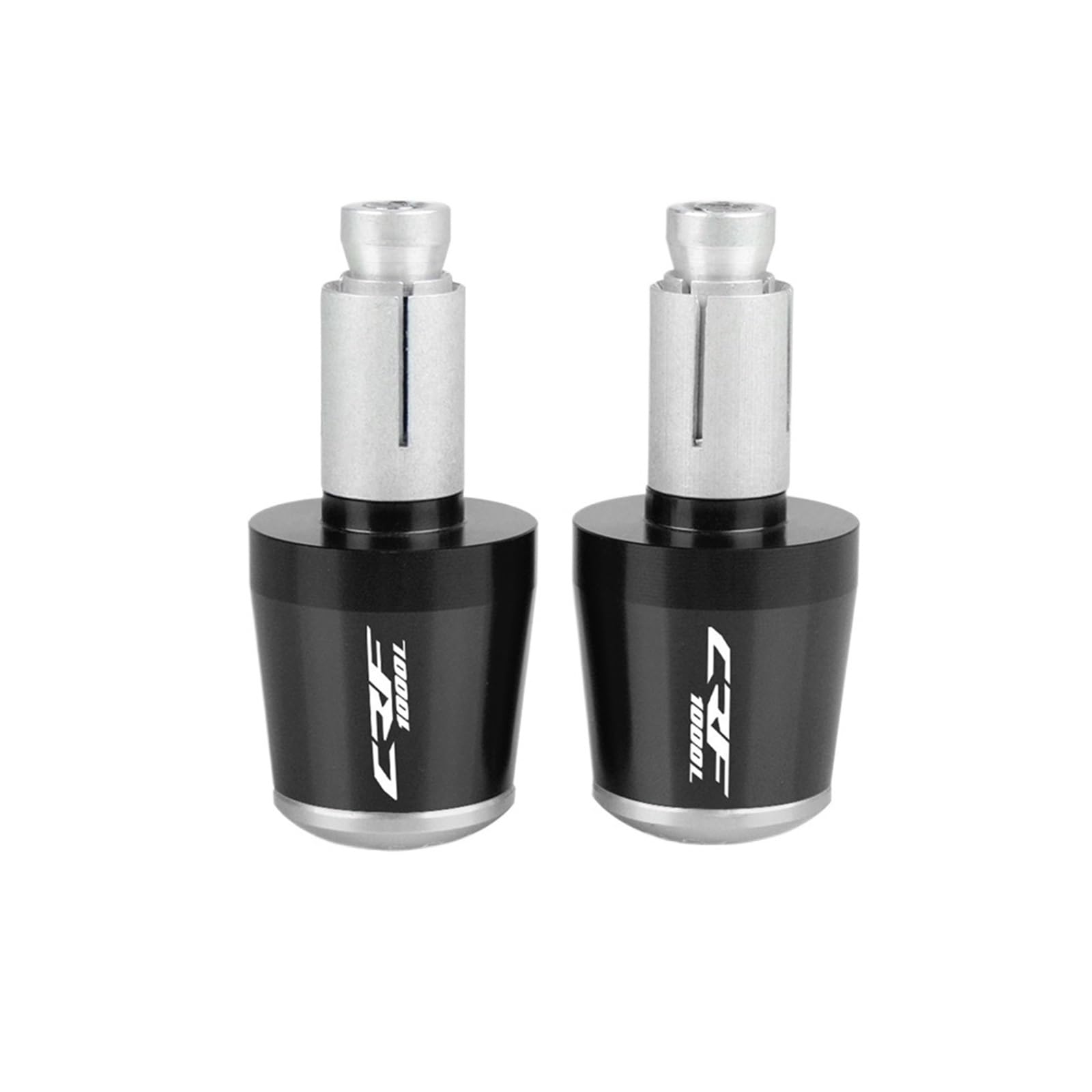 JIBULINS Motorradzubehör Lenker Handgriffe Lenkerendkappe Compatible with Hon Da CRF1000L CRF 1000 Model L Africa Twin 2016-2018 Slider-Lenkerende(A) von JIBULINS