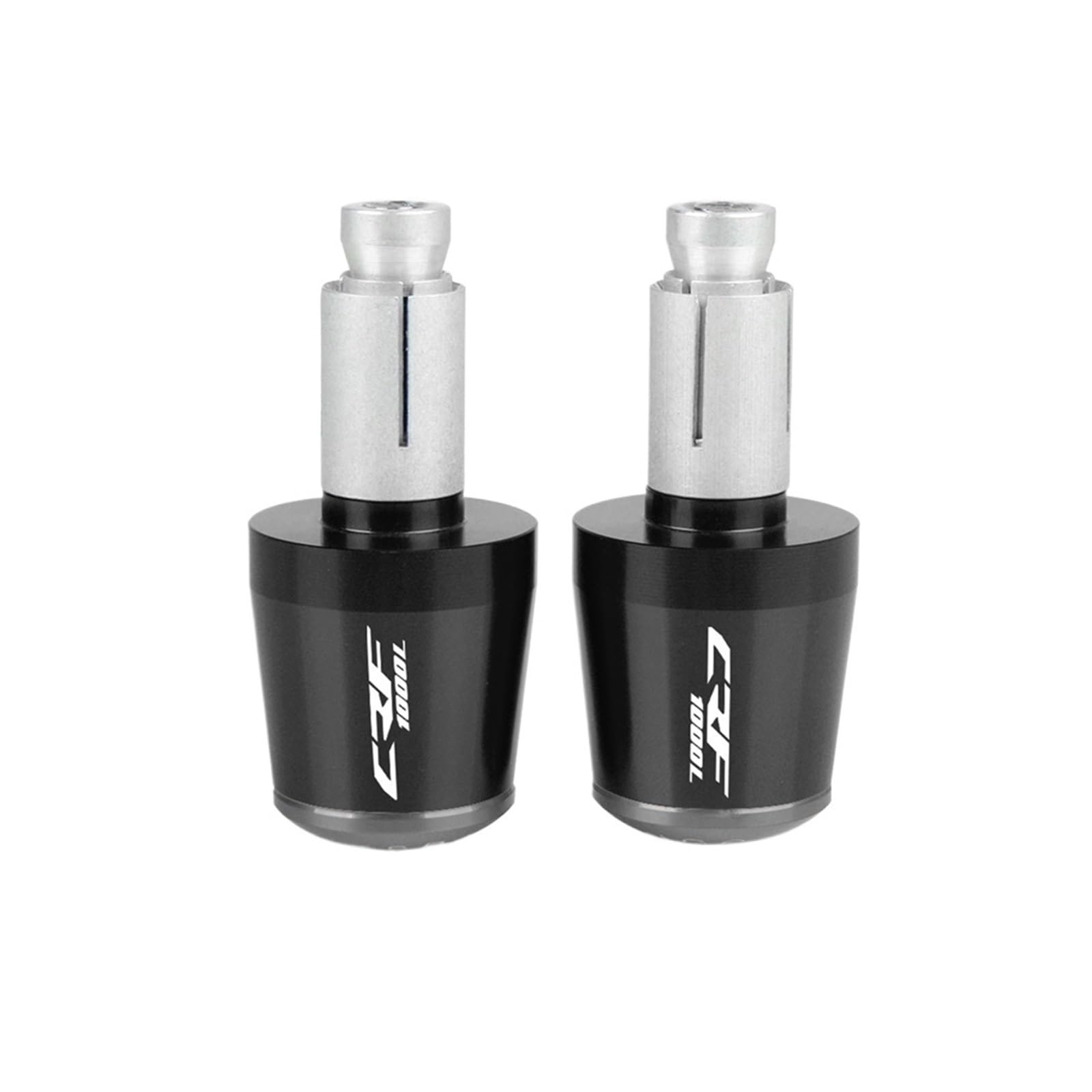 JIBULINS Motorradzubehör Lenker Handgriffe Lenkerendkappe Compatible with Hon Da CRF1000L CRF 1000 Model L Africa Twin 2016-2018 Slider-Lenkerende(E) von JIBULINS