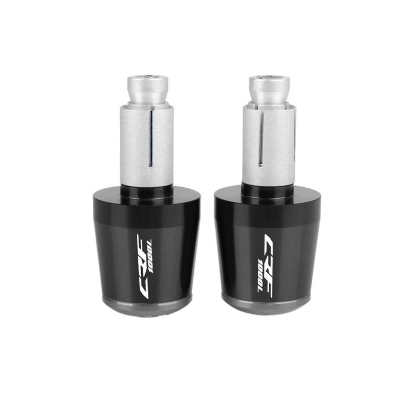 JIBULINS Motorradzubehör Lenker Handgriffe Lenkerendkappe Compatible with Hon Da CRF1000L CRF 1000 Model L Africa Twin 2016-2018 Slider-Lenkerende(E) von JIBULINS