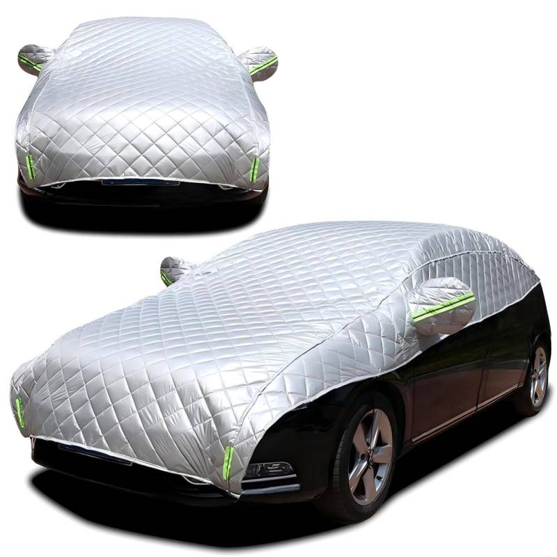 Hagelschutz-Autoabdeckung für Lexus is Sedan 1999-2005 Maßgeschneidert verdickte Halb-Autoabdeckung Wasserdicht & UV-beständig mit Aufbewahrungstasche von JIEKBHONE