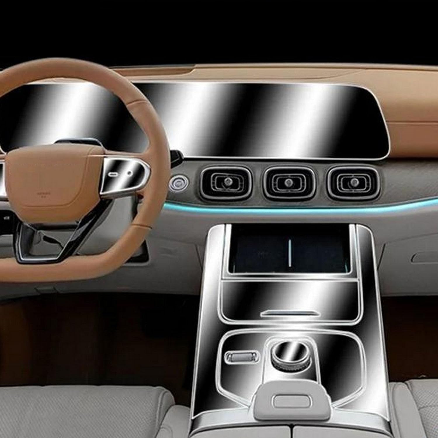 JIELIOP Displayschutzfolie für Auto-Mittelkonsole, kratzfest, Reparatur, transparent, TPU-Aufkleber, Zubehör, für Chery JAECOO J8 2023 2024 JIELIOP Displayschutzfolie für Auto-Mittelkonsole, kratzfest, Reparatur, transparent, TPU-Aufkleber, Zubehör, für Chery JAECOO J8 2023 2024 von JIELIOP