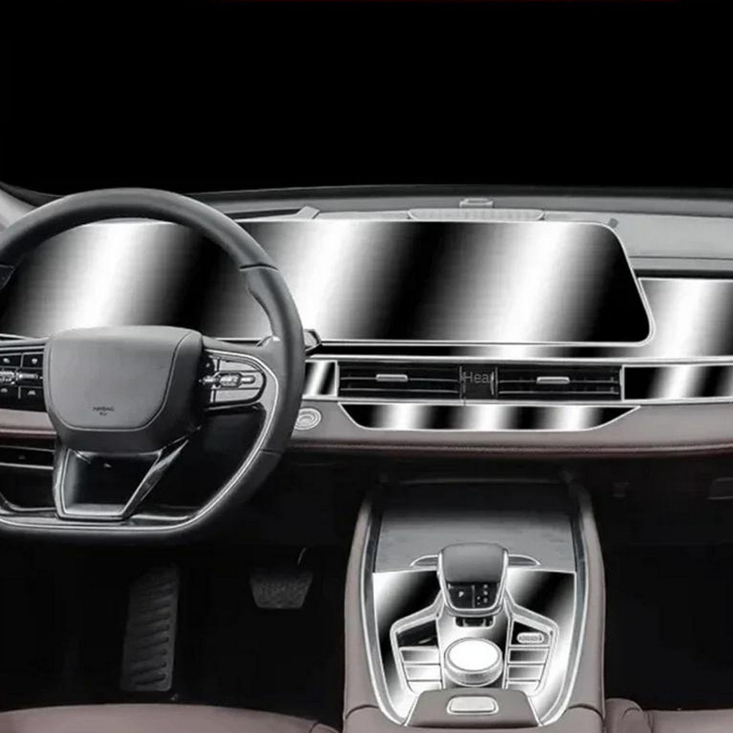 JIELIOP Displayschutzfolie für Auto-Mittelkonsole, kratzfest, Reparatur, transparent, TPU-Aufkleber, Zubehör, für Chery OMODA A5/C5 2022–2024 JIELIOP Displayschutzfolie für Auto-Mittelkonsole, kratzfest, Reparatur, transparent, TPU-Aufkleber, Zubehör, für Chery OMODA A5/C5 2022–2024 von JIELIOP
