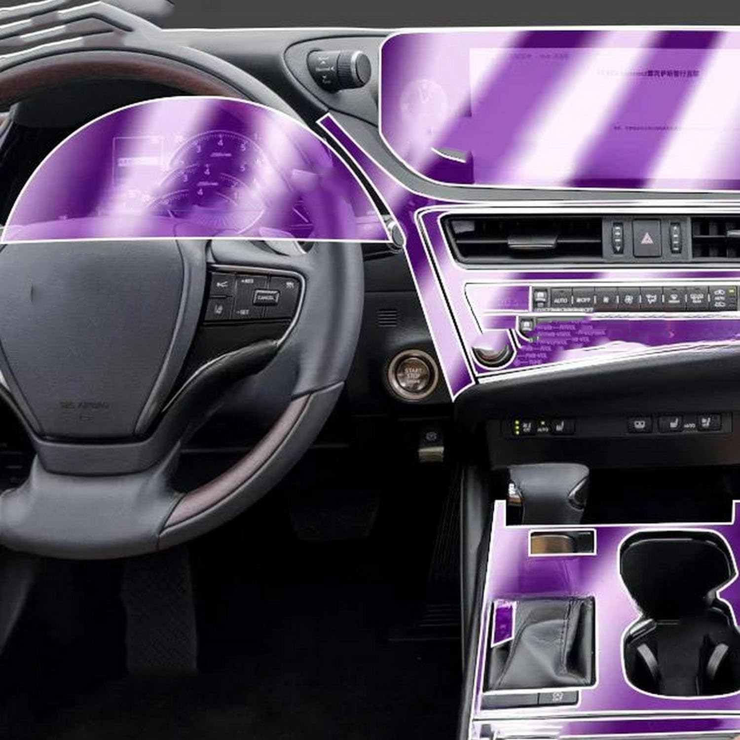 JIELIOP Displayschutzfolie für Auto-Mittelkonsole, kratzfest, Reparatur, transparent, TPU-Aufkleber, Zubehör, für Lexus ES 300h 2021, 2022, 2023 JIELIOP Displayschutzfolie für Auto-Mittelkonsole, kratzfest, Reparatur, transparent, TPU-Aufkleber, Zubehör, für Lexus ES 300h 2021, 2022, 2023 von JIELIOP