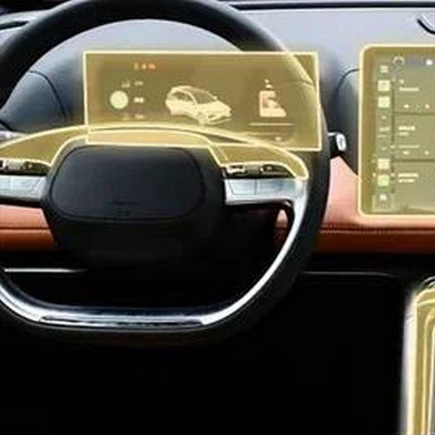 JIELIOP Displayschutzfolie für Auto-Mittelkonsole, kratzfest, Reparatur, transparent, TPU-Aufkleber, Zubehör, für Xpeng G9 2024 JIELIOP Displayschutzfolie für Auto-Mittelkonsole, kratzfest, Reparatur, transparent, TPU-Aufkleber, Zubehör, für Xpeng G9 2024 von JIELIOP