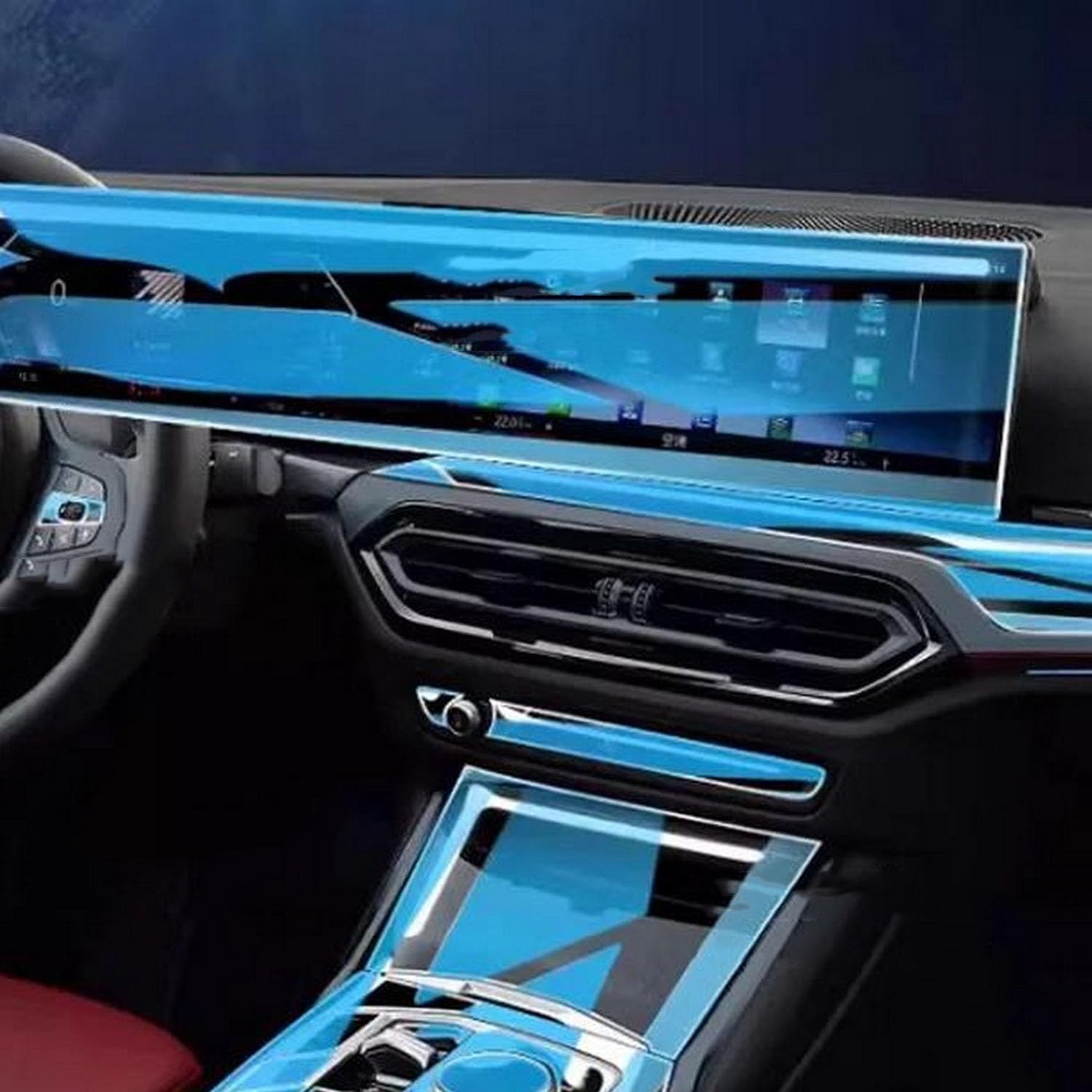 JIELIOP Displayschutzfolie für die Mittelkonsole, kratzfest, Reparatur, transparent, TPU-Aufkleber, Zubehör, für BMW G20 G21 3er Serie 2023–2024 JIELIOP Displayschutzfolie für die Mittelkonsole, kratzfest, Reparatur, transparent, TPU-Aufkleber, Zubehör, für BMW G20 G21 3er Serie 2023–2024 von JIELIOP