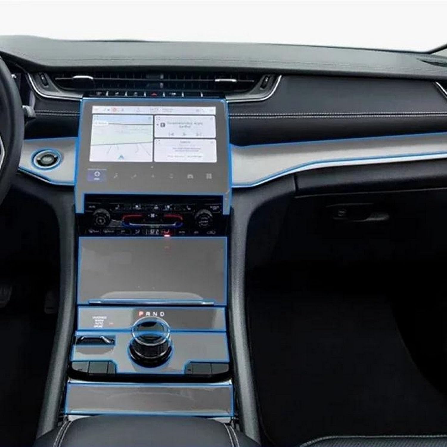 JIELIOP Displayschutzfolie für die Mittelkonsole, kratzfest, Reparatur, transparent, TPU-Aufkleber, Zubehör, für Jeep Grand Cherokee 2021–2023 JIELIOP Displayschutzfolie für die Mittelkonsole, kratzfest, Reparatur, transparent, TPU-Aufkleber, Zubehör, für Jeep Grand Cherokee 2021–2023 von JIELIOP