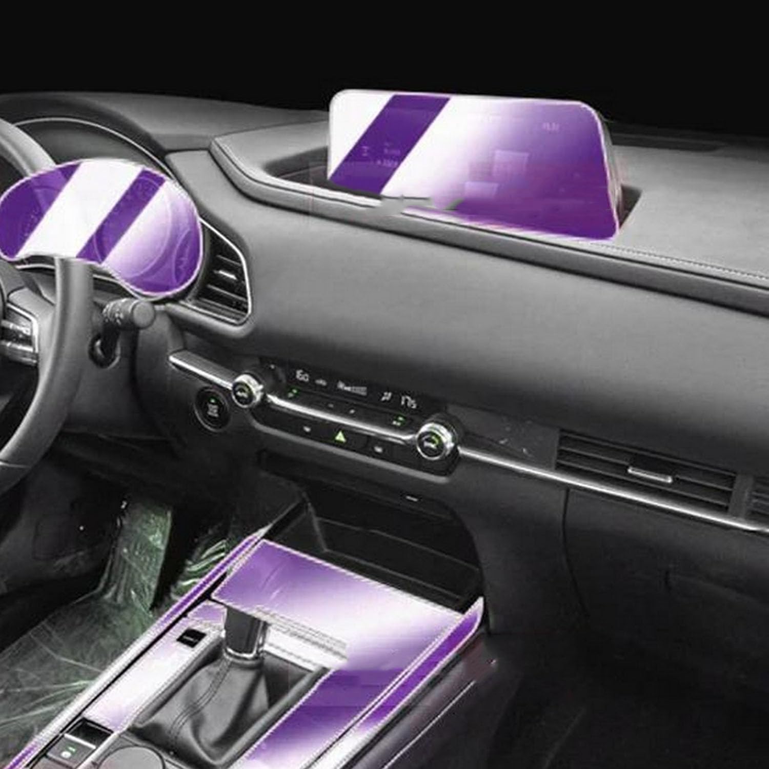 JIELIOP Displayschutzfolie für die Mittelkonsole, kratzfest, Reparatur, transparent, TPU-Aufkleber, Zubehör, für Mazda CX30 2020–2022 JIELIOP Displayschutzfolie für die Mittelkonsole, kratzfest, Reparatur, transparent, TPU-Aufkleber, Zubehör, für Mazda CX30 2020–2022 von JIELIOP
